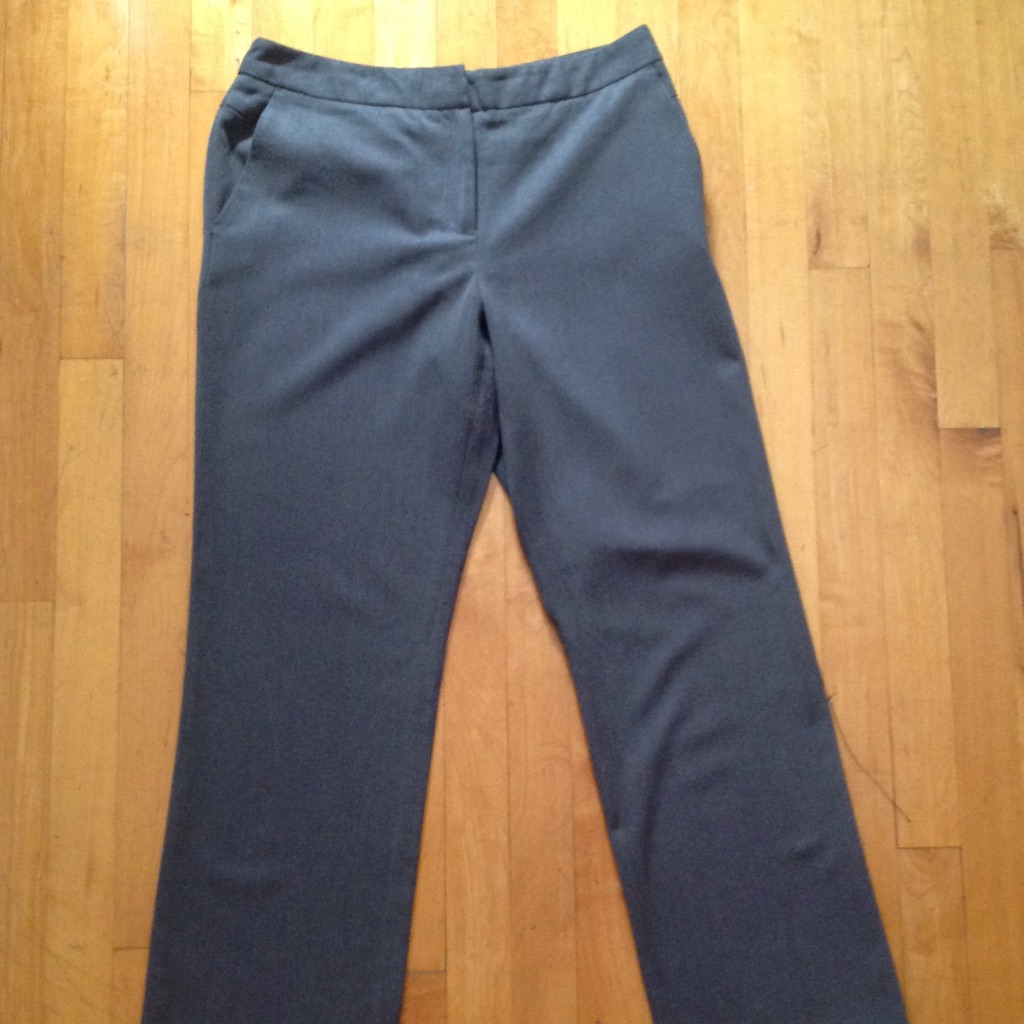Rafaella Petites Gray Wide Leg Dress Pants Size 8p